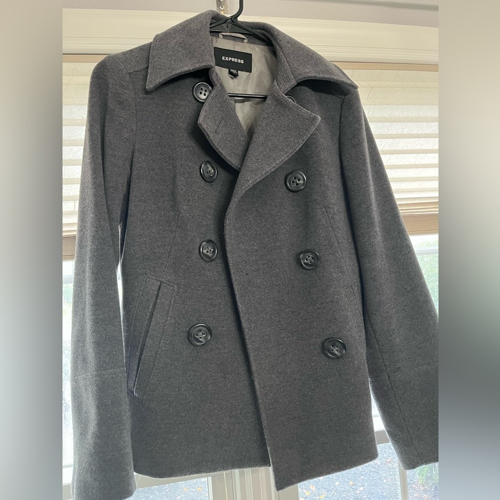 Express wool jacket size 8
